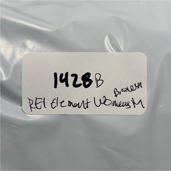 REI Jacket Womens Medium Brown Hooded Zip Serpa Lined Rain Element Outdoor Hiker - Picture 11 of 11